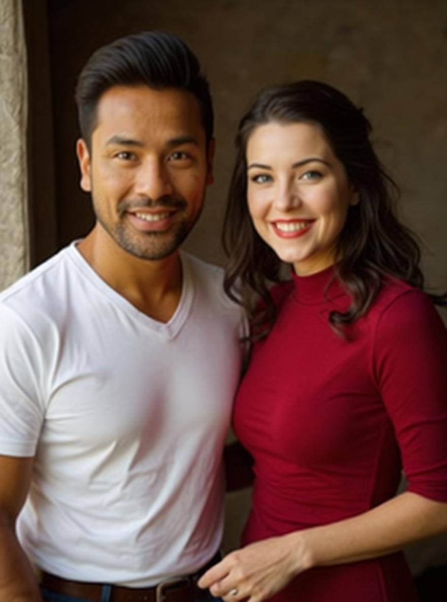 Merged portrait result